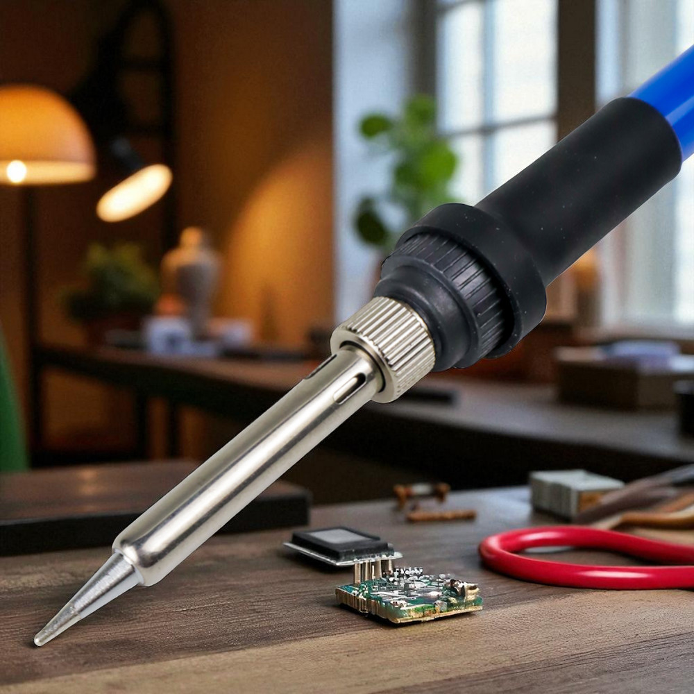Gambar produk Taffware Solder Adjustable Temperature Fast Heating 60W with 5 Tips - CS-31