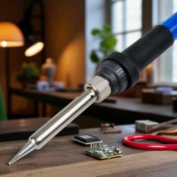 Gambar produk Taffware Solder Adjustable Temperature Fast Heating 60W with 5 Tips - CS-31