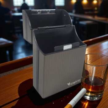 Gambar produk Firetric Kotak Bungkus Rokok Elegan Aluminium Cigarette Case - YH006