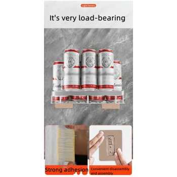 Gambar produk TaffHOME Rak Gantung Kamar Mandi Organizer Rack Aluminium 2 PCS - SHR241