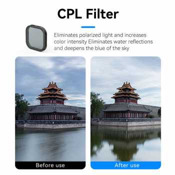 Gambar produk TELESIN ND CPL Camera Lens Filter Kit for GoPro Hero 13 - S5-FLT-13-TGP