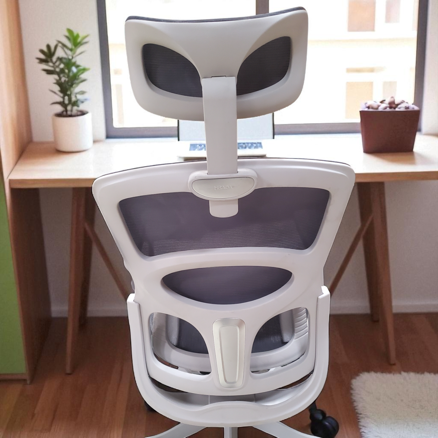 Gambar produk HBADA Kursi Kantor Office Chair Lumbar Support Flexible Armrest - E2