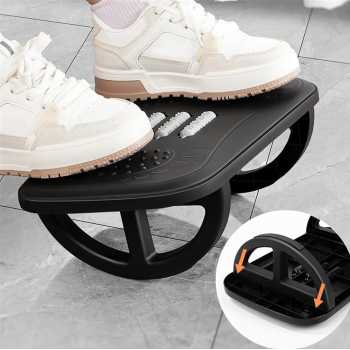 FOOT STOOL Pijakan Kaki Portability Foot Rest With Massage Rollers - FS2