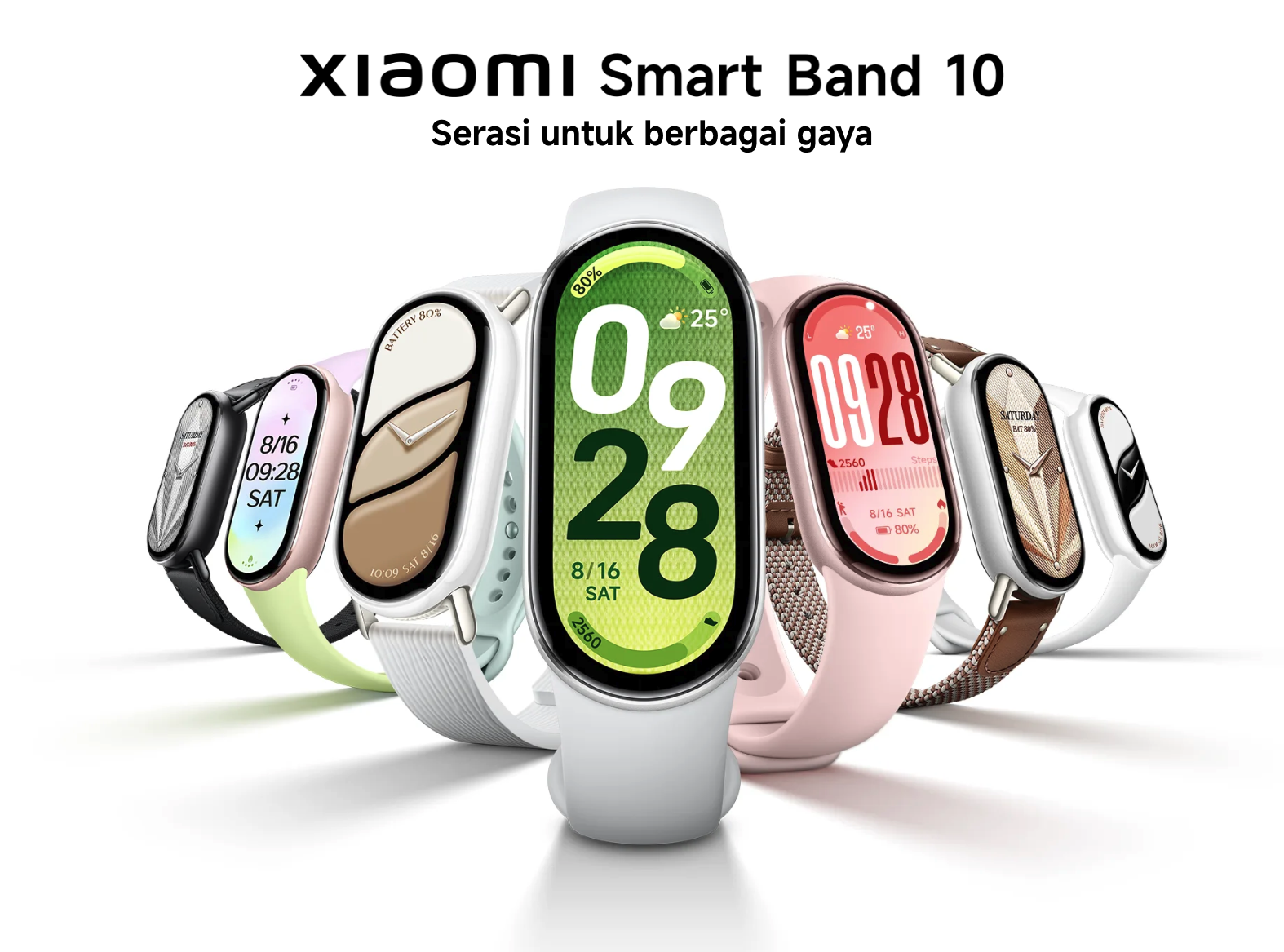 Gambar produk Xiaomi Smart Band 10 1.72 Inch AMOLED Display 233mAh