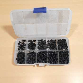 Gambar produk Michastu Baut Set Screw Bolt Nuts Hexagon Hex Socket M2 M3 400PCS - DIN912