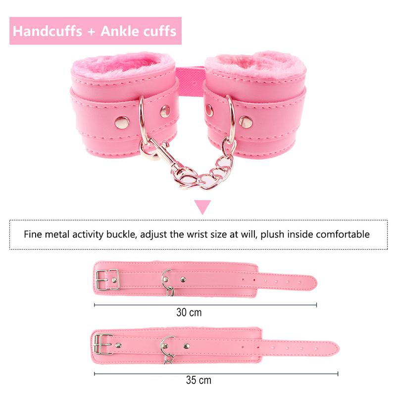 Gambar produk iSHINE Tali Pengikat Kaki Tangan BDSM Bondage Sets Rope - BD15