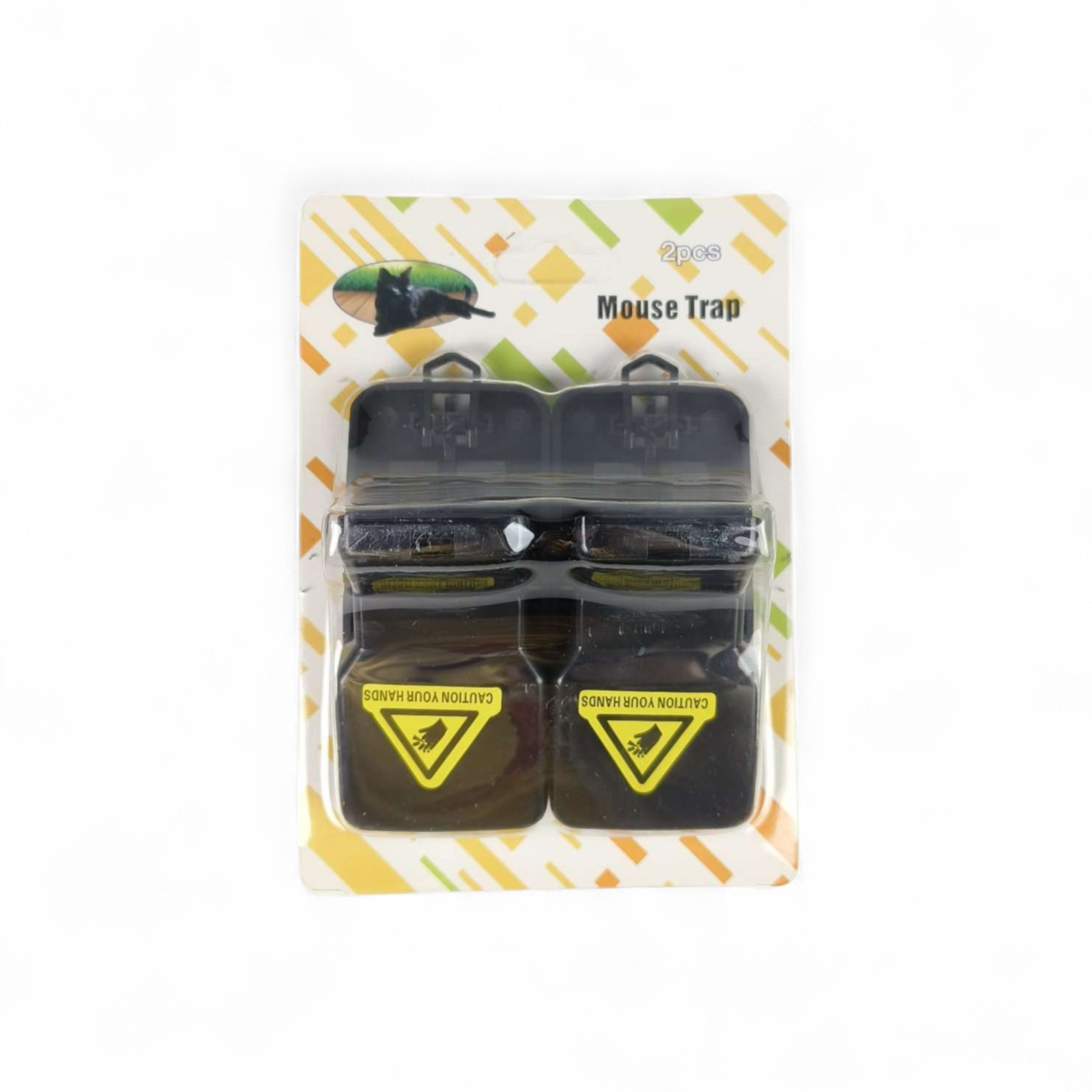 Gambar produk MENGXIANG Jebakan Perangkap Tikus Black Cat Mouse Trap 2 PCS - JB56