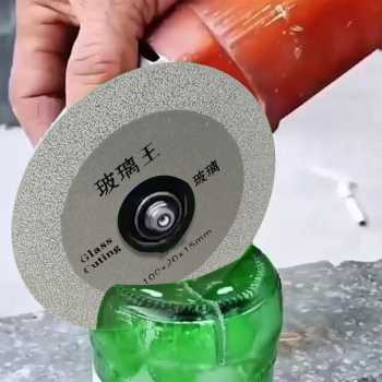 Gambar produk DINGING Mata Gerinda Cakram Diamond Saw Blade Grinding Wheel 100mm - D-10