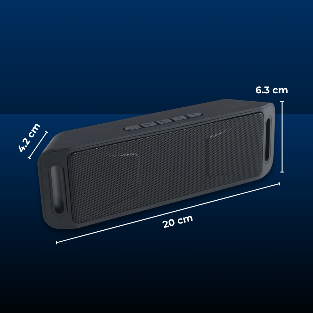 Gambar produk Yinew Speaker Bluetooth Portable Megabass Stereo A2DP 3W - SC-208