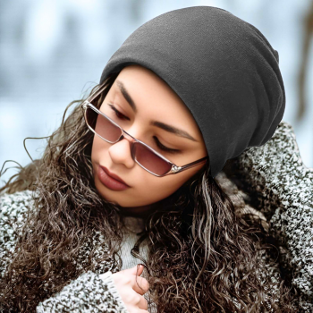 Gambar produk Ecobros Topi Kupluk Pria Wanita Kain Katun Winter Beanie Hat - EC001