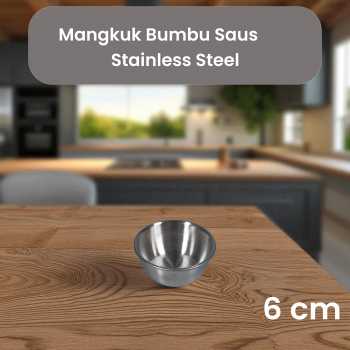 ALRY Mangkuk Bumbu Saus Stainless Steel Western Seasoning Bowl - YX-304