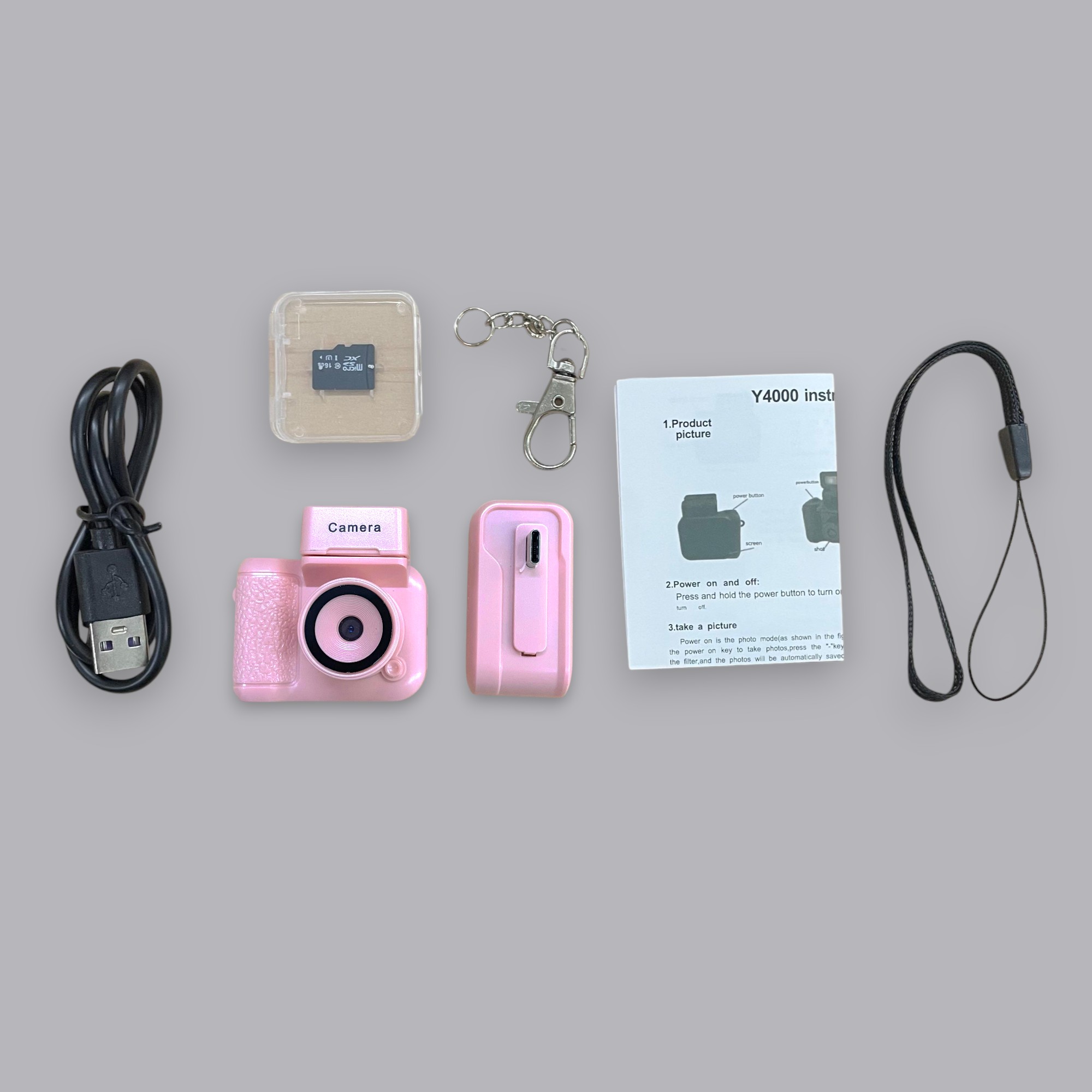 Gambar produk Mini Camera Video Recorder HD 1080P Portable Retro Ultra Compact - Y4000