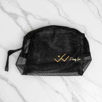 Gambar produk Fang Lun Tas Make Up Kosmetik Transparent Mesh Octagon Bag - SMG2
