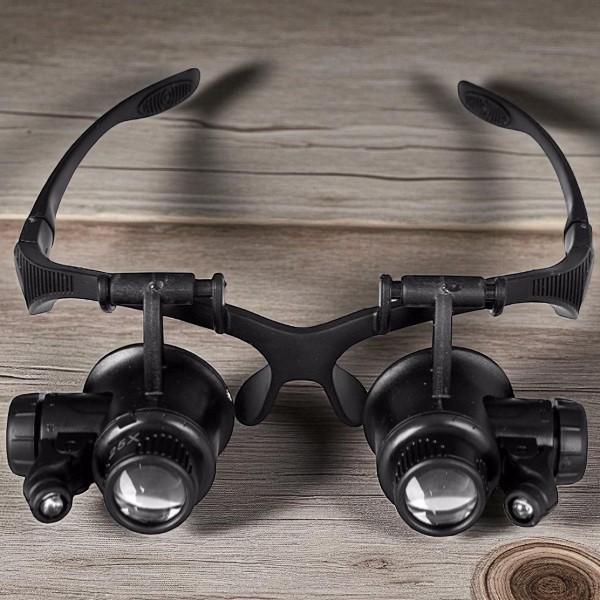 Gambar produk ZEAST Kacamata Pembesar 25x Magnifier dengan 2 LED - 9892GJ