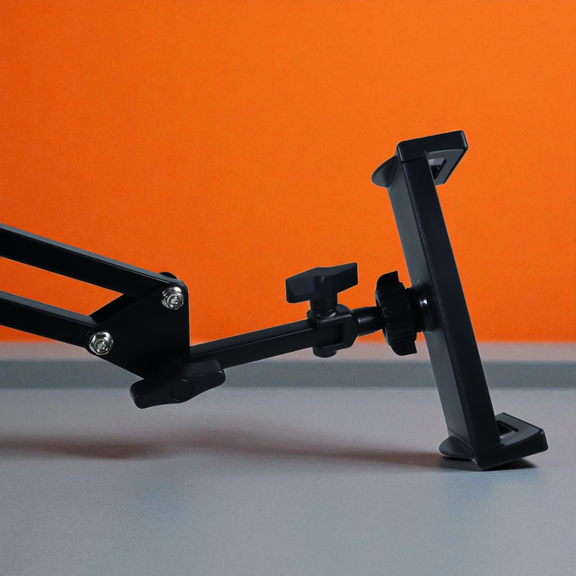 Gambar produk MAMEN Lazypod Holder Tablet Smartphone Stand 360 Rotation Desk Clamp - MM4