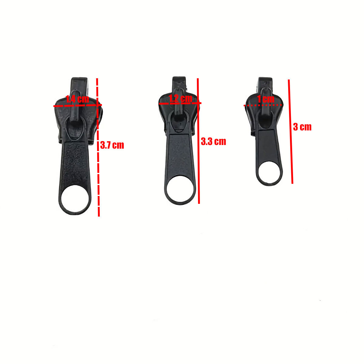 Gambar produk Ritsleting Pengganti Zipper Replacement Repair Kit 6 PCS - B07L