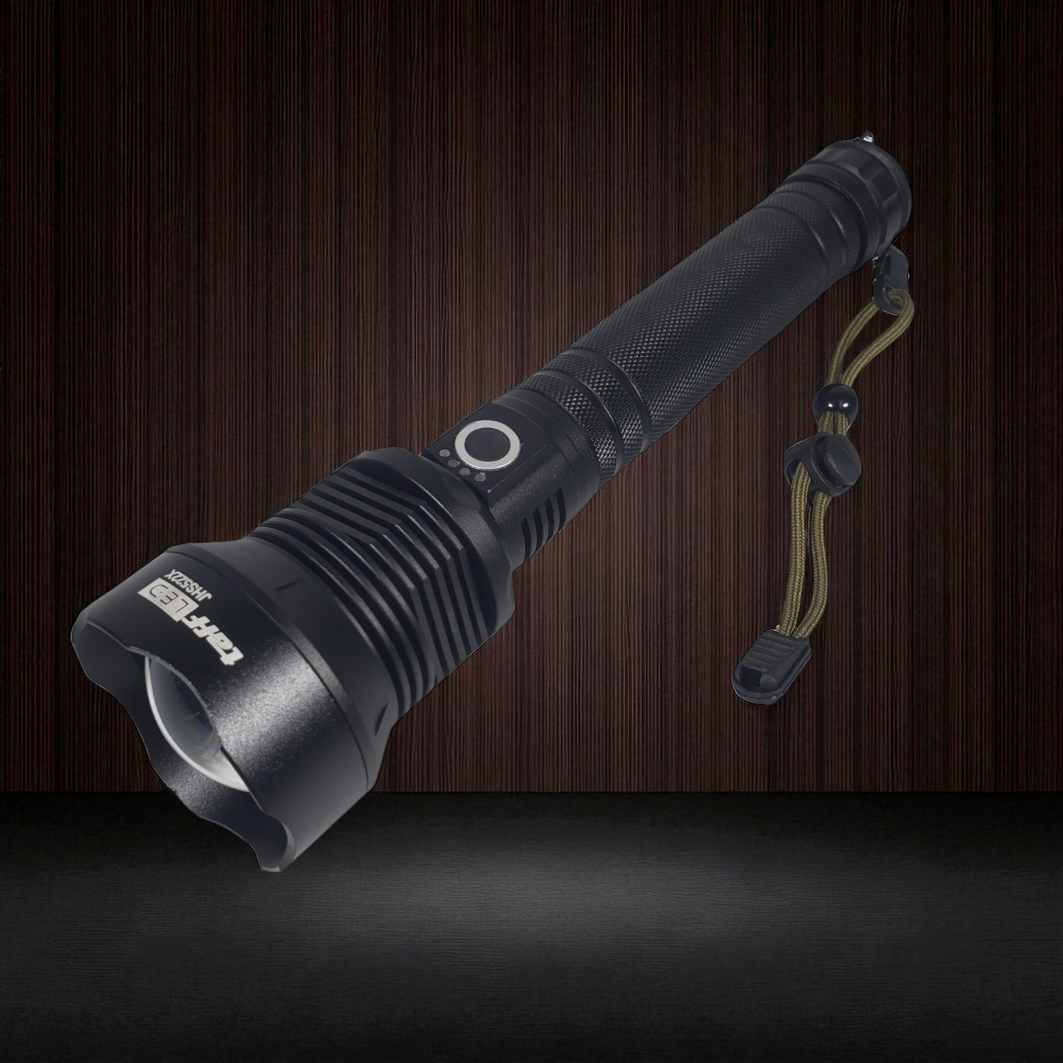Gambar produk TaffLED Senter LED USB Rechargeable Flashlight Waterproof XHP90 - JHS522X