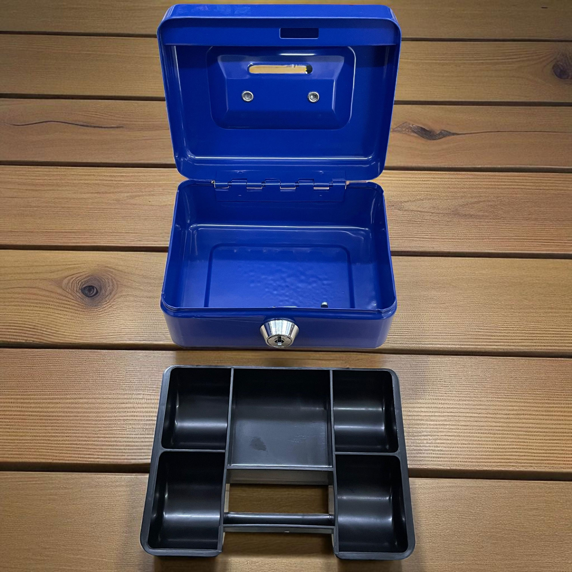 Gambar produk TaffGUARD Kotak Brankas Uang Safebox Key Lock 12.5x9.5x6cm - JJZS67