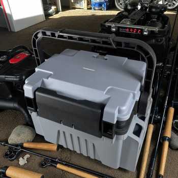 Gambar produk TaffSPORT Kotak Perkakas Pancing Fishing Tackle Box Double Layer 6L - JF-31