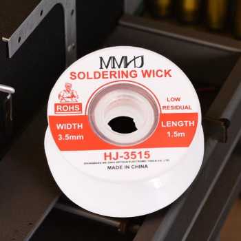 Gambar produk MMHJ Solder Wick Pita Pembersih Timah Desoldering 1.5M 3.5mm-HJ-3515