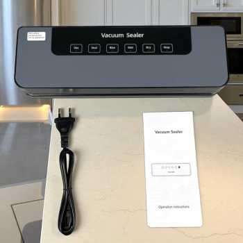 Gambar produk NAKZEN Alat Vakum Makanan Vacuum Sealer Packaging Machine 120W - FKJ-9600