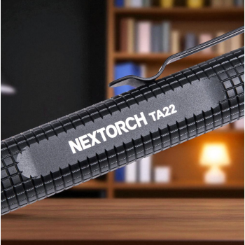 Gambar produk NEXTORCH Lampu Senter LED Mini Penlight Tactical USB Type C 850 Lumens - TA22