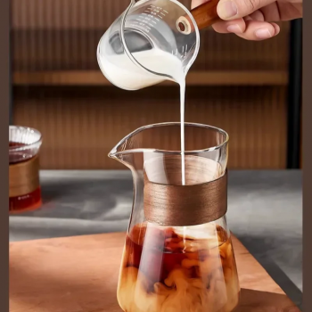 Gambar produk NHAO Teko Kopi Coffee Server V60 Drip Pour Over Borosilicate 500ml - NH465