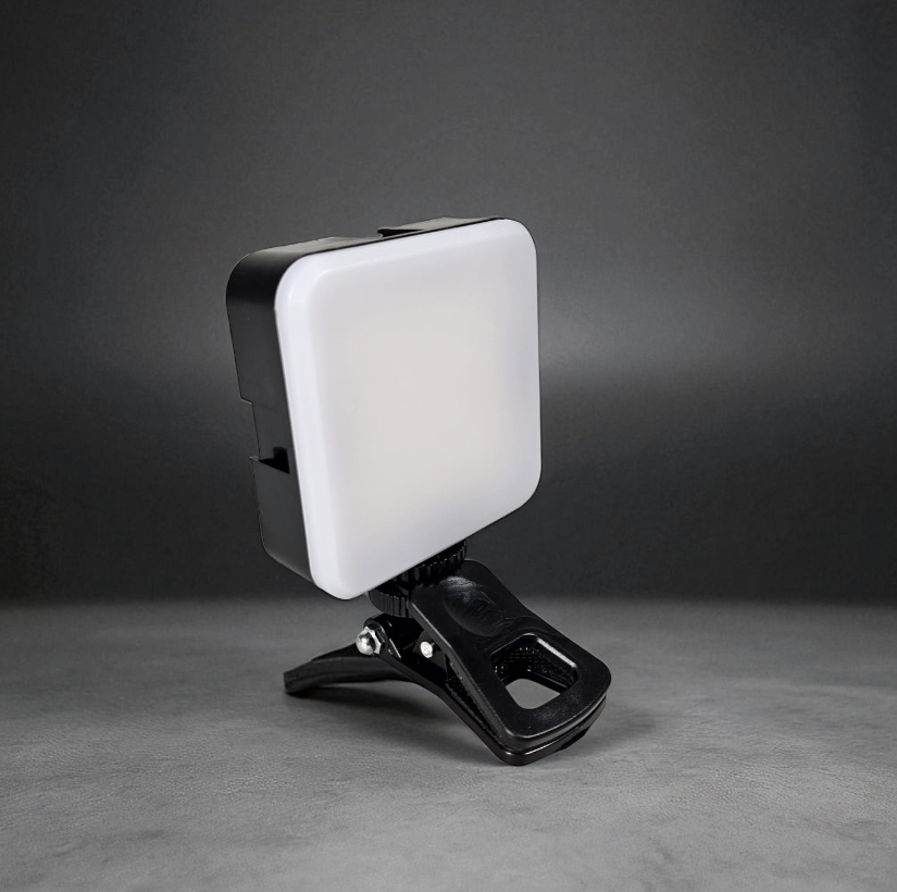 Gambar produk NAIX LED Selfie Fill Light Lampu Kamera Video Portable Tri Color 5.5W - AY-49J