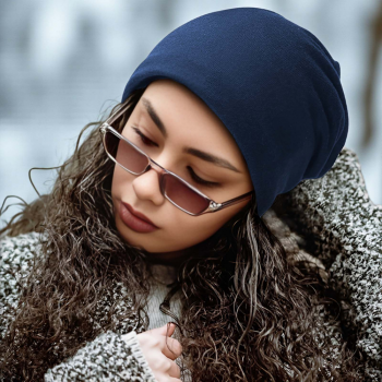 Gambar produk Ecobros Topi Kupluk Pria Wanita Kain Katun Winter Beanie Hat - EC001