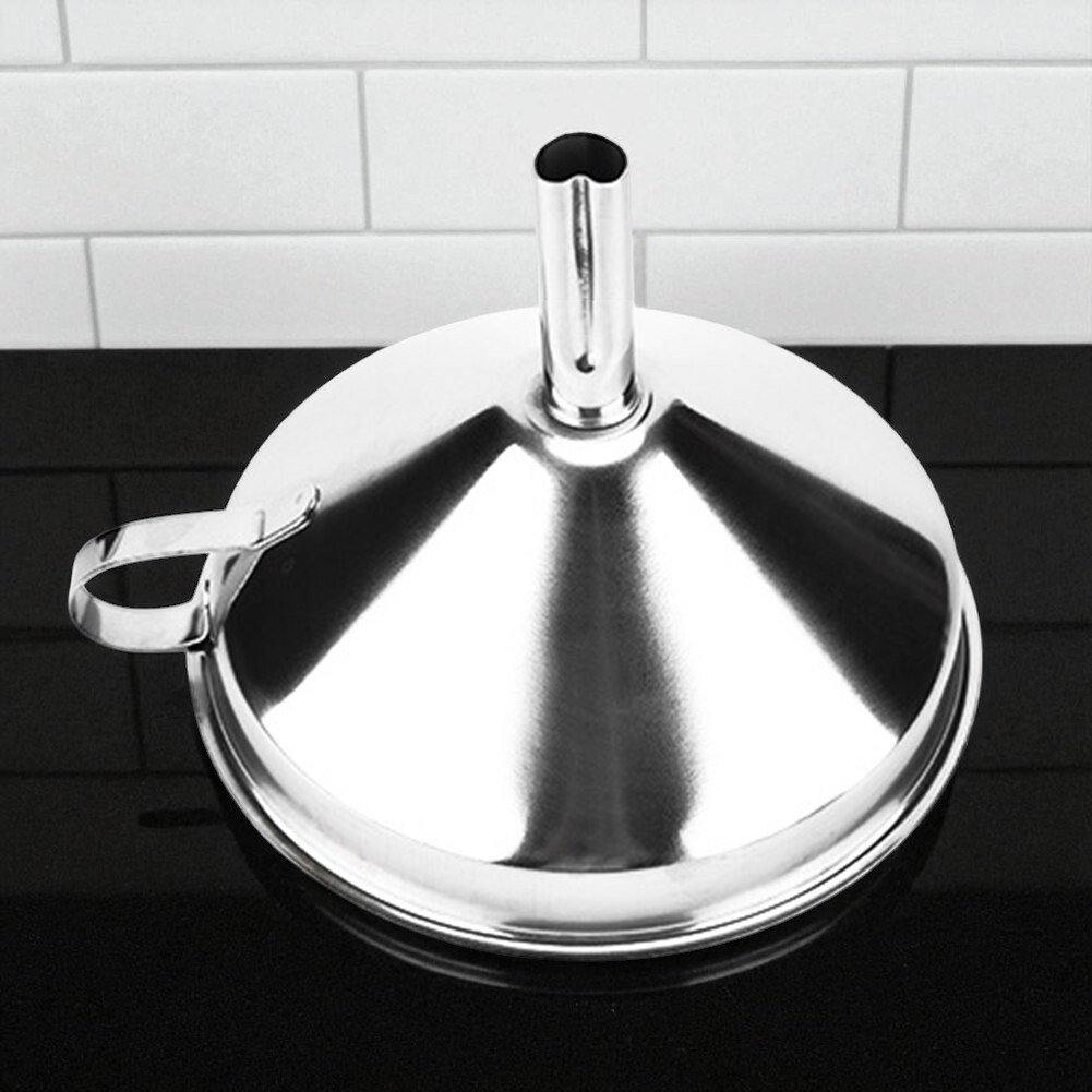 Gambar produk GraceHome Corong Multifungsi Funnel Stainless Steel 13cm - GH3014