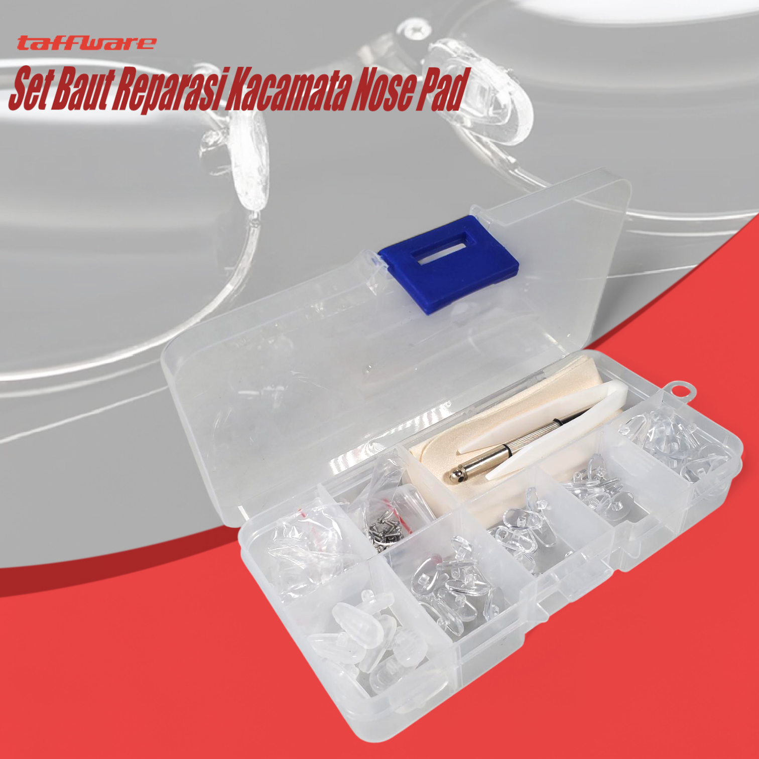 Gambar produk Taffware Baut Reparasi Kacamata Nose Pad Sunglasses Repair Screw - CM-35