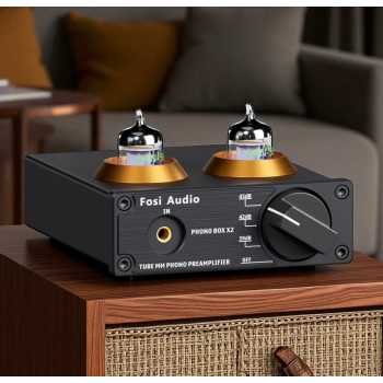 Gambar produk Fosi Audio Preamplifier Phono for Turntable Phonograph with Tube - Box X2