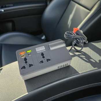 FMA Car Power Inverter DC12/24V to AC220V 200W 4 USB Port - C11-A