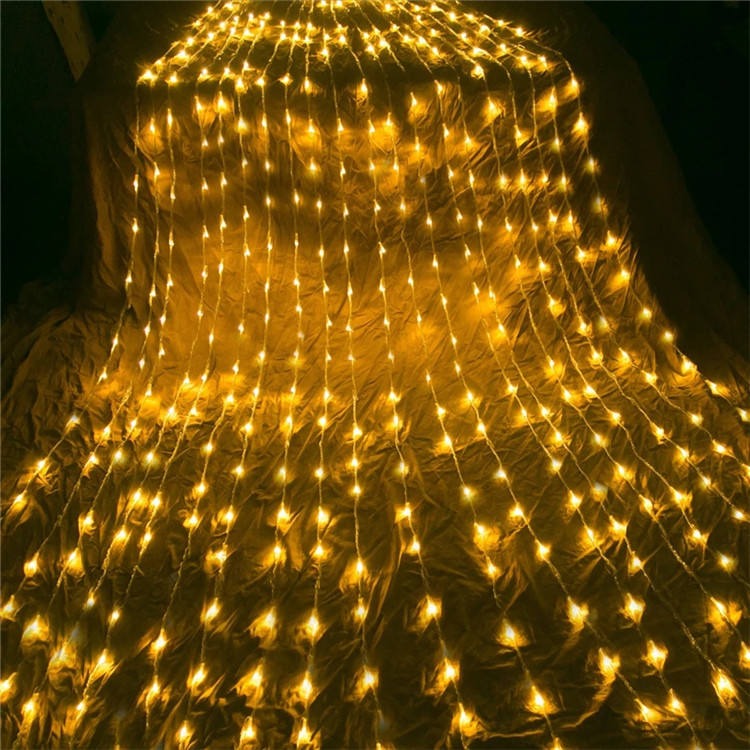 Gambar produk Kaslam Lampu Hias Gorden String Lights Wall Decoration 18W 3x3M 320 LED - S-32