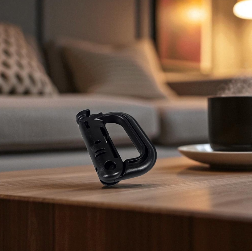 Gambar produk D Ring Buckle Carabiner with Quickdraw - K307
