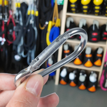 Gambar produk GYMTOP Carabiner Gantungan Kunci Barang Aluminium Snap Hook 5.9cm - 698