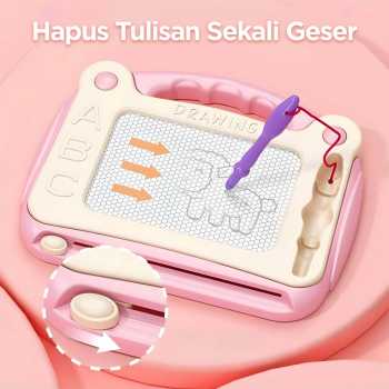 Gambar produk HAMBO Mainan Papan Tulis Anak Magnetic Drawing Board Colorful - HB21