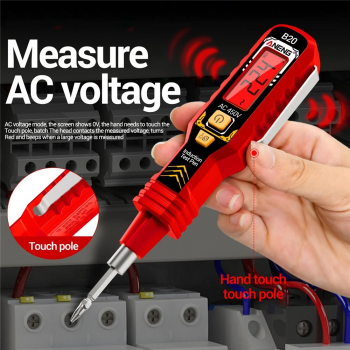 Gambar produk ANENG Obeng Tespen Tester Pen Non Contact Digital Display Alarm - B20