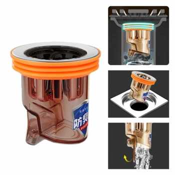 Slyz Floor Drain Plug Trap Pencegah Bau Saluran Air Anti Kecoa - Slyz33