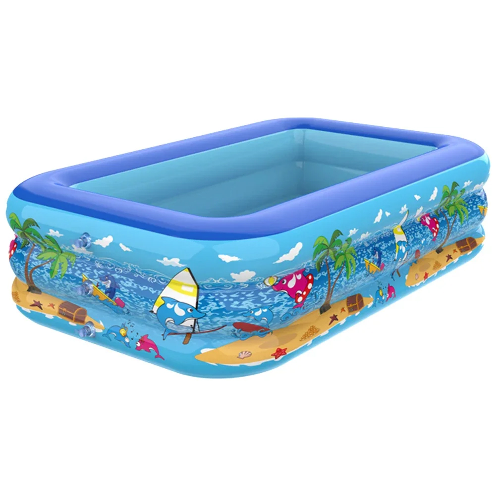 Gambar produk Intime Kolam Baby Bath Bathtub Portable Inflatable 118 x 87 x 35 cm - INU152