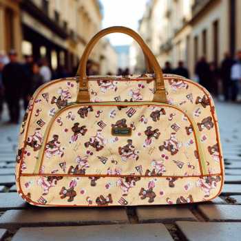 Rhodey RAIMIQI SEMOR Tas Jinjing Duffle Bag PU Leather Unisex 20 Inch - CB001