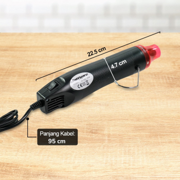 Gambar produk Taffware QST Express Heat Gun Hot Blower Vinyl 230V 300W - QST-220