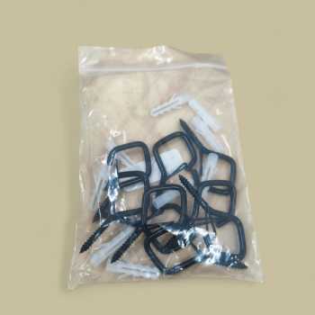 Gambar produk Credibby Gantungan Square Snap Safety Hook Sturdy Hang Buckle 10 PCS - C10
