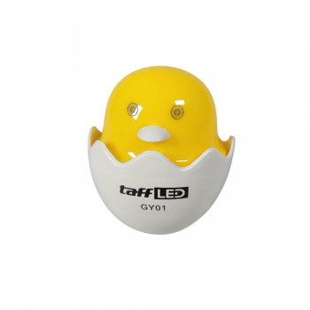 Gambar produk TaffLED Lampu Tidur LED Ayam Sensor Cahaya Night Light Warm White 5W - GY01