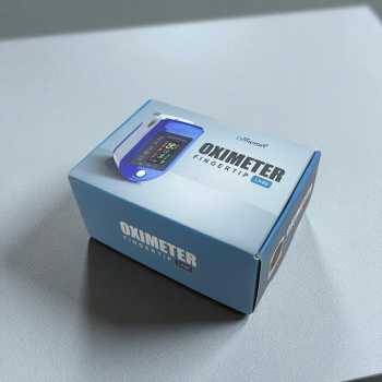 Gambar produk TaffOmicron Fingertip Pulse Oximeter Alat Ukur Saturasi Oksigen Darah - LK88