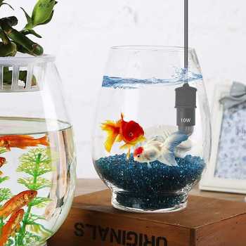 Gambar produk Kisame Aquarium Heater Pemanas Mini Akuarium Adjustable Heating Rod - SC-07A010
