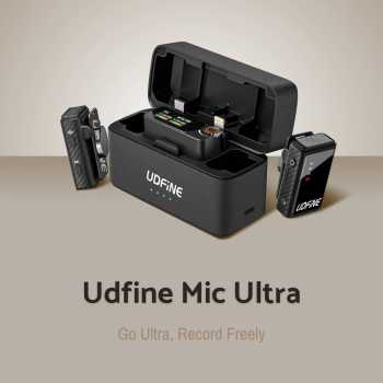 Udfine Mikrofon Wireless Lavalier Microphone Type C Lightning 2.4G - Udfine Mic Ultra