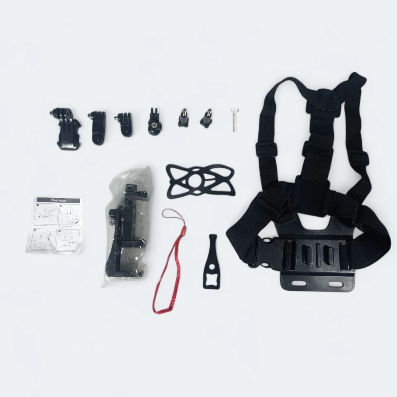 Gambar produk TaffSPORT Chest Strap Harness Belt Adjustable for GoPro and Smartphone - G-11