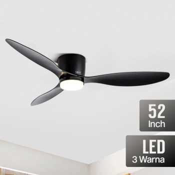 SOVE Kipas Angin Gantung Lampu Tri Color Ceiling Fan - YN-45