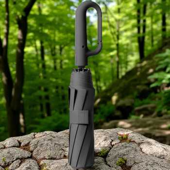 ZUODU Payung Lipat Buka Otomatis Reflective Handle Tekuk 10 Bone 105cm - ZPL2